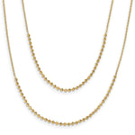 Load image into Gallery viewer, Leslie&#39;s 14k Polished Multi-strand Adjustable NecklaceLF1417-18
