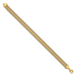 Load image into Gallery viewer, Leslie&#39;s 14k Polished Fancy BraceletLF1423-7.5
