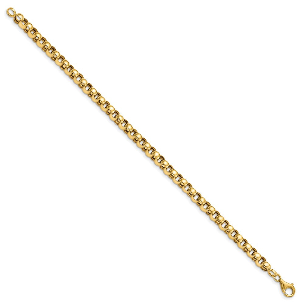 Leslie's 14K Polished Fancy Link BraceletLF1426-7.5