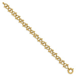 Load image into Gallery viewer, Leslie&#39;s 14K Polished Fancy Link BraceletLF1428-7.5
