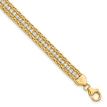 Load image into Gallery viewer, Leslie&#39;s 14k Polished CZ BraceletLF1453-7.5
