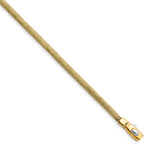 Load image into Gallery viewer, Leslie&#39;s 14K Rhodium-plated Polished D/C Reversible BraceletLF1471-7.5
