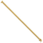Load image into Gallery viewer, Leslie&#39;s 14k Polished Textured BraceletLF1480-7

