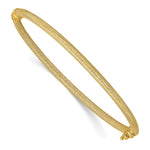 Load image into Gallery viewer, Leslie&#39;s 14K Textured Hinged BangleLF1482
