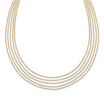 Load image into Gallery viewer, Leslie&#39;s 14K Polished Multi-layered NecklaceLF1484-17
