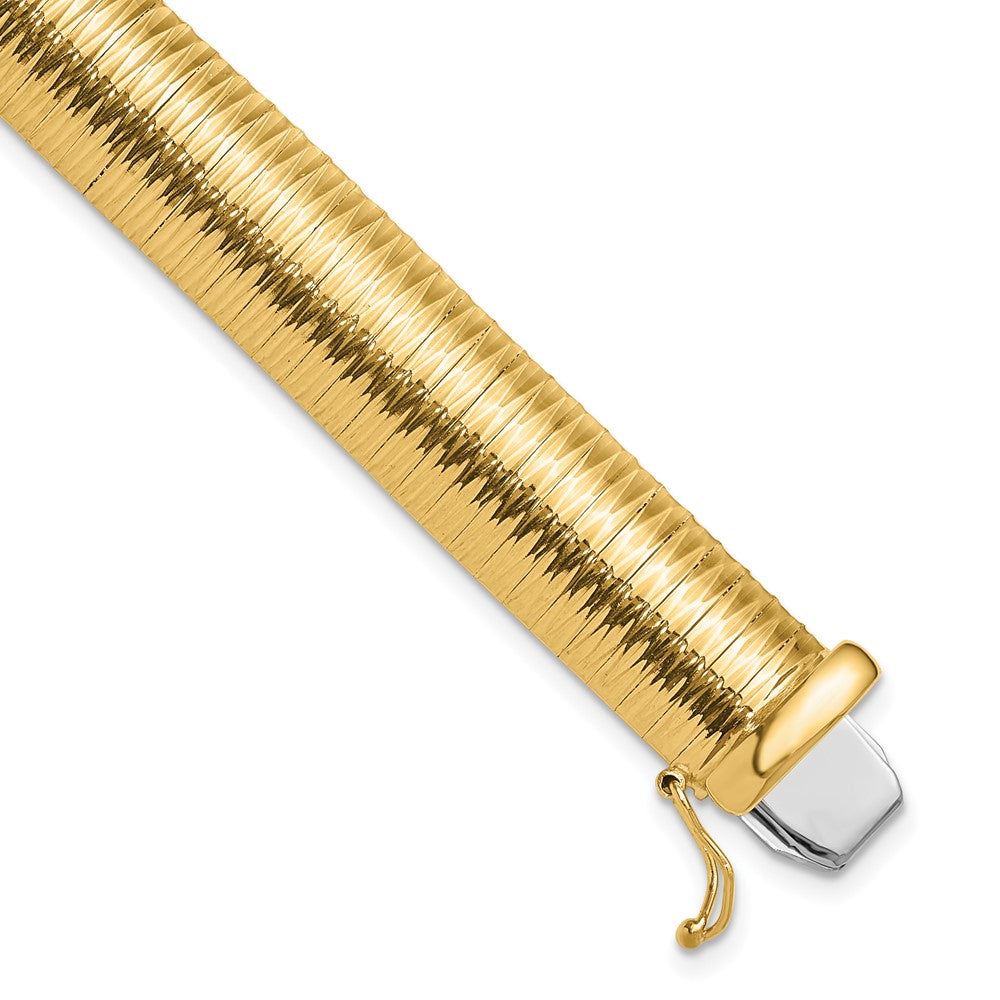 Leslie's 14k Polished Cleopatra BraceletLF1497-7.5