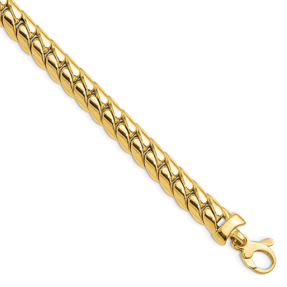 Leslie's 14K  Polished Link BraceletLF1538-8