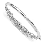 Load image into Gallery viewer, Leslie&#39;s Sterling Silver Fancy BraceletQLF735-7

