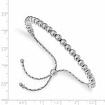 Load image into Gallery viewer, Leslie&#39;s Sterling Silver Polished Beaded Adjustable BraceletQLF803-9
