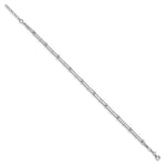 Load image into Gallery viewer, Leslie&#39;s Sterling Silver Double Strand w/.5in ext. AnkletQLF835-9
