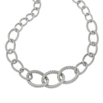 Load image into Gallery viewer, Leslie&#39;s Sterling Silver Woven NecklaceQLF844-22
