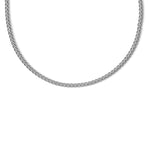 Load image into Gallery viewer, Leslie&#39;s Sterling Silver Flat D/C Spiga NecklaceQLF858-18
