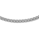 Load image into Gallery viewer, Leslie&#39;s Sterling Silver Flat D/C Spiga NecklaceQLF858-18
