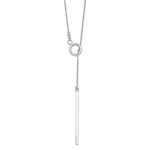 Load image into Gallery viewer, Leslie&#39;s Sterling Silver 24in Fancy Adjustable Bar Toggle NecklaceQLF870-24
