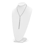 Load image into Gallery viewer, Leslie&#39;s Sterling Silver Polished &amp; Textured Fancy NecklaceQLF912-18
