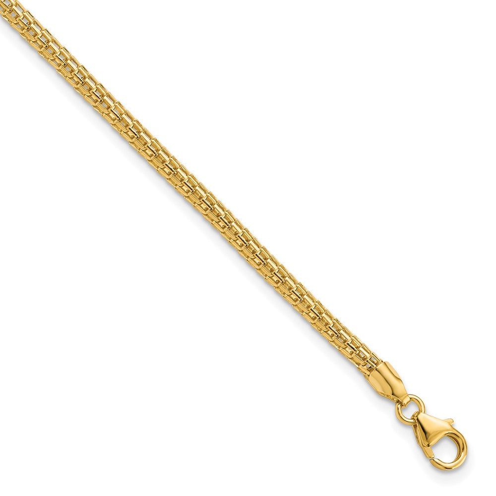 Leslie's Sterling Silver Gold-plated Fancy BraceletQLF913-7