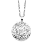 Load image into Gallery viewer, Leslie&#39;s Sterling Silver Polished CZ NecklaceQLF917-18
