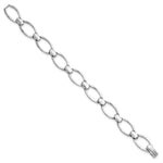 Load image into Gallery viewer, Leslie&#39;s Sterling Silver Polished Fancy Link BraceletQLF932-7.75
