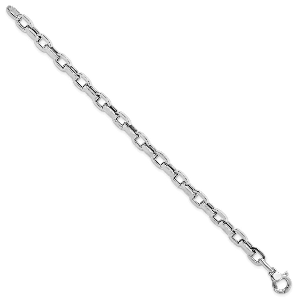 Leslie's Sterling Silver Polished Fancy Link BraceletQLF936-7.5