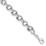Load image into Gallery viewer, Leslie&#39;s Sterling Silver Polished Fancy Link BraceletQLF966-8
