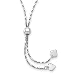 Load image into Gallery viewer, Leslie&#39;s Sterling Silver Polished Fancy Link Adjustable NecklaceQLF970
