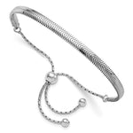 Load image into Gallery viewer, Leslie&#39;s Sterling Silver Polished Adjustable BraceletQLF978
