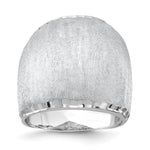 Load image into Gallery viewer, Leslie&#39;s Sterling Silver Rhodium-plated Radiant Essence RingQLR114-7
