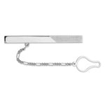 Load image into Gallery viewer, Sterling Silver Rhodium Plated Tie ClipQQ528
