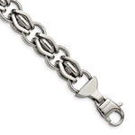 Load image into Gallery viewer, Stainless Steel Polished Fancy Link 8.75in BraceletSRB1066-8.75
