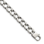 Load image into Gallery viewer, Stainless Steel Polished Square Link 8.5in BraceletSRB1095-8.5
