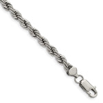 Load image into Gallery viewer, Stainless Steel Polished 6mm Rope BraceletSRB1190-8.5
