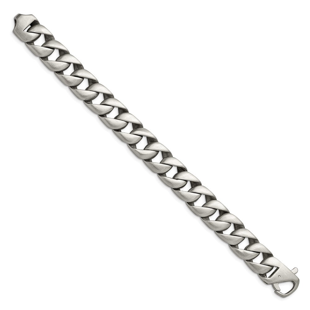 Stainless Steel Brushed 8.5 inch BraceletSRB1798-8.5