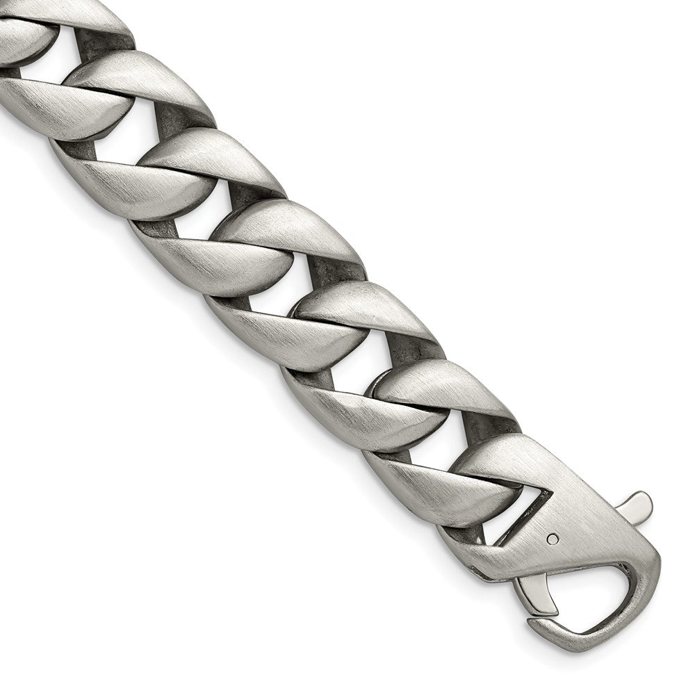 Stainless Steel Brushed 8.5 inch BraceletSRB1798-8.5