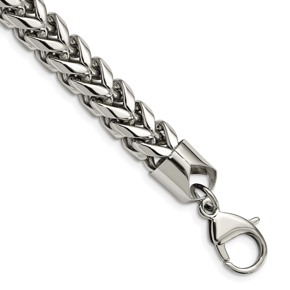 Stainless Steel Polished Fancy Link 9.25 BraceletSRB1922-9.25