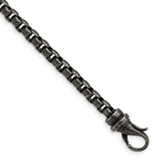 Load image into Gallery viewer, Stainless Steel Antiqued Box Chain 8.5 inch BraceletSRB2525-8.5
