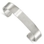Load image into Gallery viewer, Stainless Steel Brushed Cuff BangleSRB261

