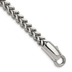 Load image into Gallery viewer, Stainless Steel Antiqued and Polished Franco Link 8.5in BraceletSRB2767-8.5
