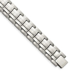 Load image into Gallery viewer, Stainless Steel Brushed and Polished 8.5in Link BraceletSRB2779-8.5
