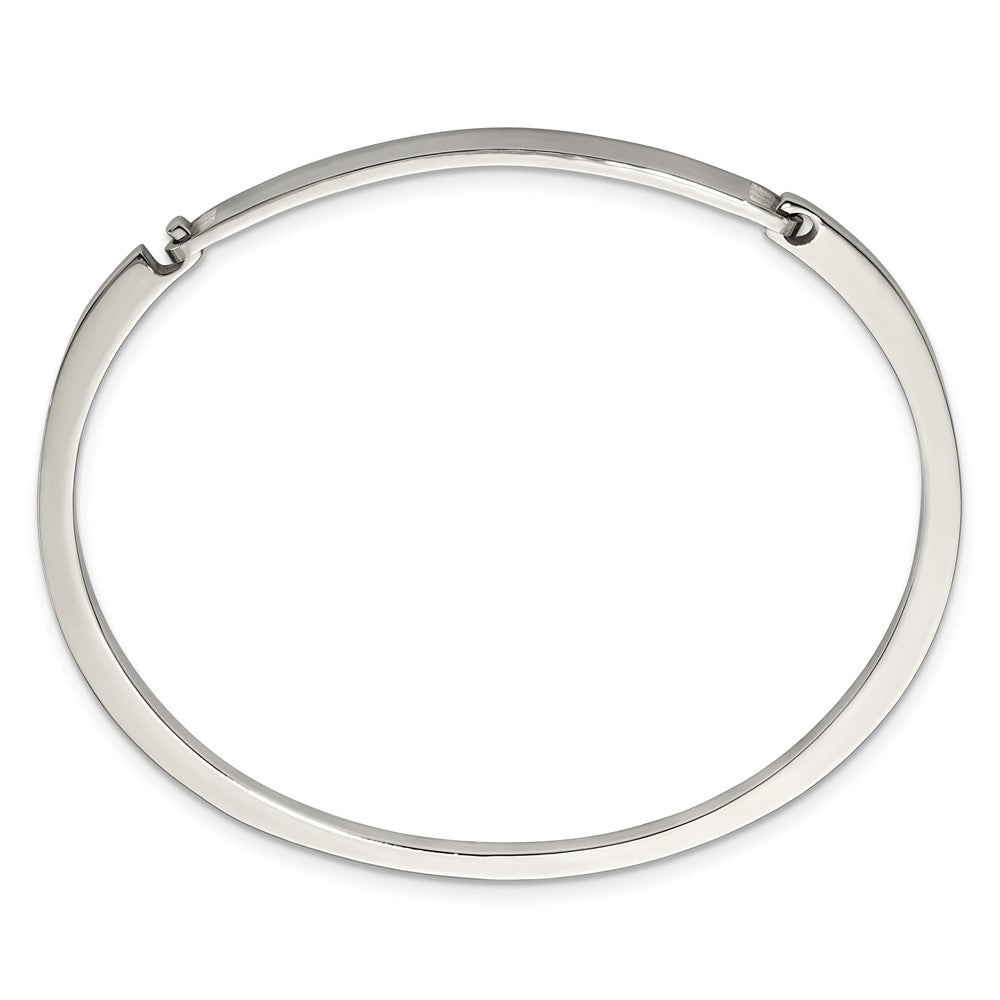 Stainless Steel Polished 2mm ID BangleSRB2841