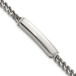 Load image into Gallery viewer, Stainless Steel Polished Heavy Wheat 8.25in ID BraceletSRB3017-8.25

