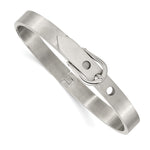 Load image into Gallery viewer, Stainless Steel Fancy Belt Hinged BraceletSRB303
