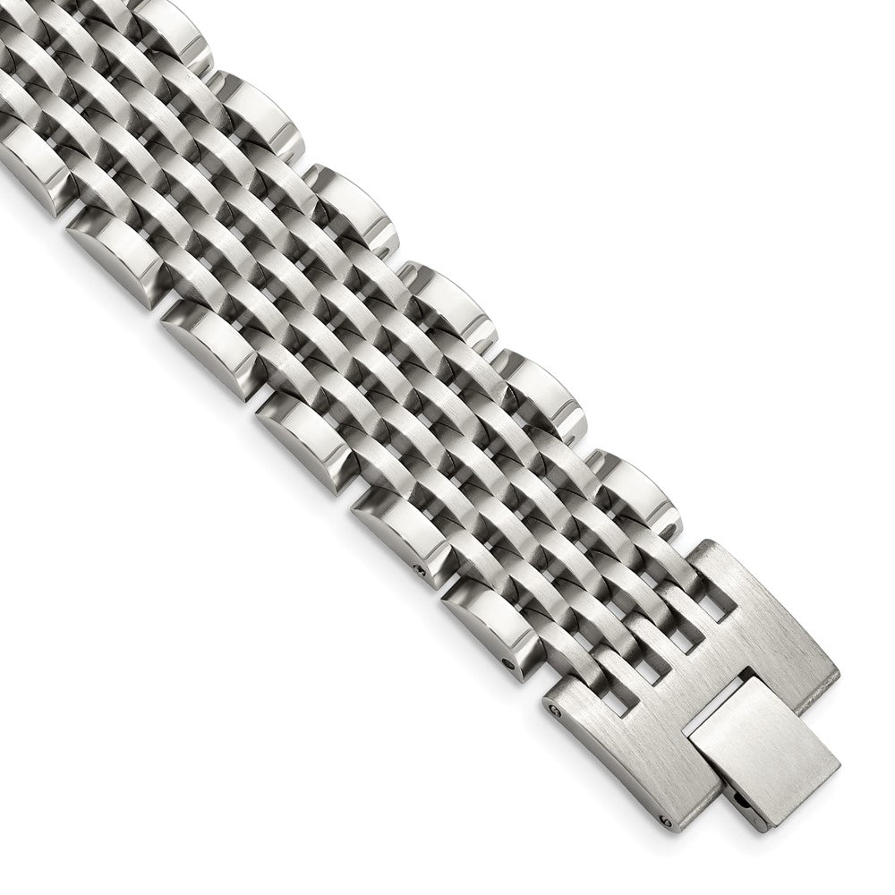 Stainless Steel 8in BraceletSRB497-8