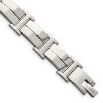 Load image into Gallery viewer, Stainless Steel Polished 8.5 in BraceletSRB516-8.5
