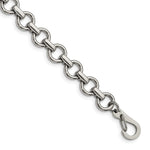 Load image into Gallery viewer, Stainless Steel Polished Links 8.25in BraceletSRB544-8.25
