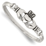 Load image into Gallery viewer, Stainless Steel Claddagh BangleSRB608
