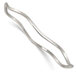 Load image into Gallery viewer, Stainless Steel Scalloped BangleSRB855
