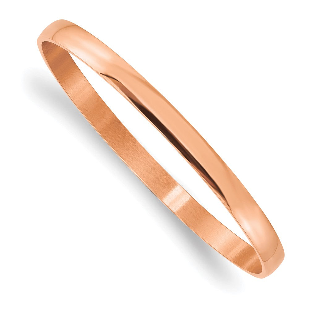 Stainless Steel Pink IP-plated BangleSRB856RP