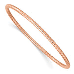 Load image into Gallery viewer, Stainless Steel Rose IP-plated BangleSRB976RP
