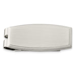 Load image into Gallery viewer, Stainless Steel Brushed and Polished Money ClipSRM126
