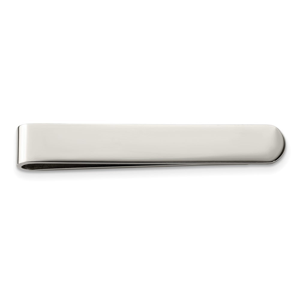 Stainless Steel Polished Tie Bar / Money ClipSRM133